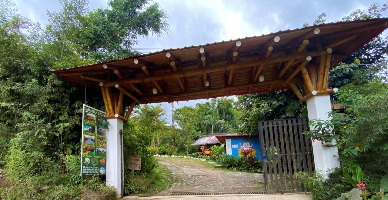 Cabanas Bambu Миндо Екстериор снимка