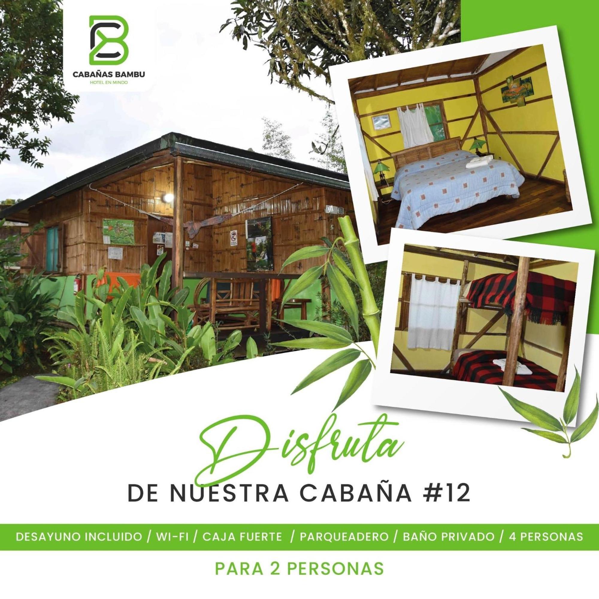 Cabanas Bambu Миндо Екстериор снимка